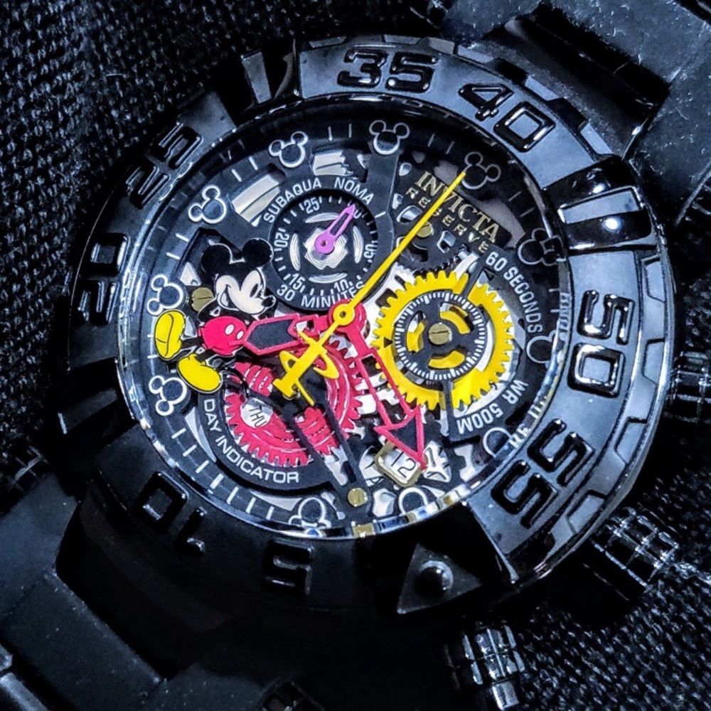 Invicta Disney Reserve Limited Edition Geared Dial Men's Watch